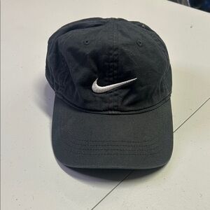 Nike Black and White Logo Cap